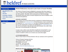 Tablet Screenshot of heldref.org